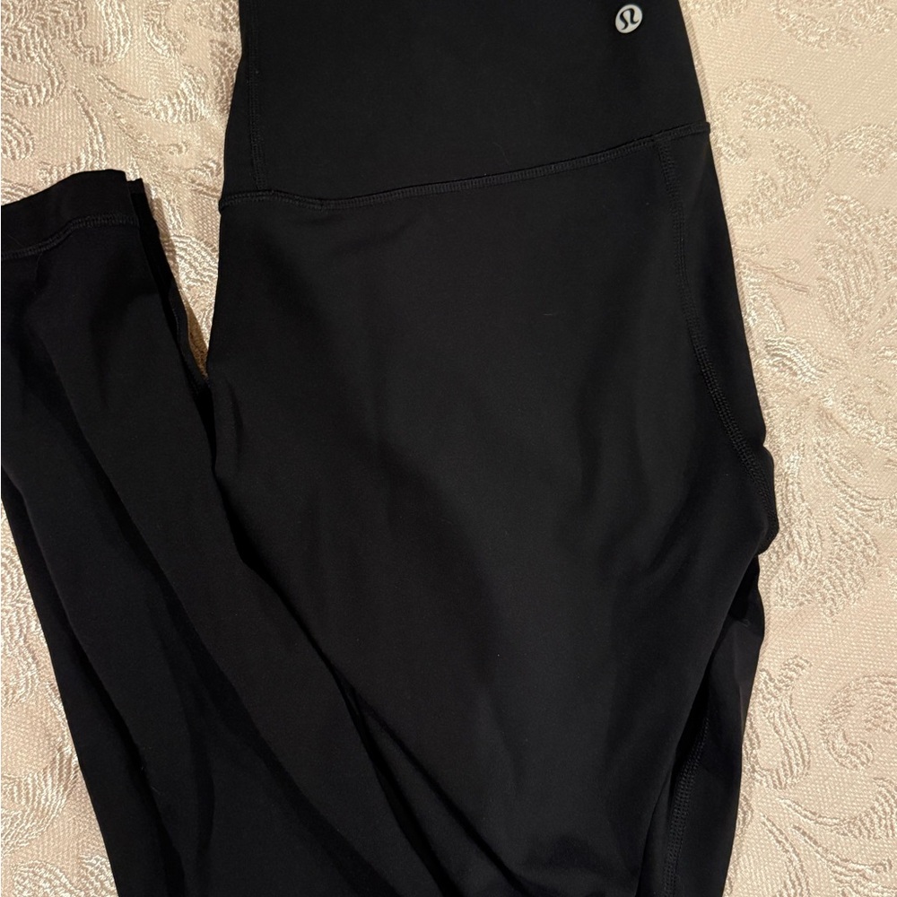 Lululemon black Align Nulu leggings - size 6